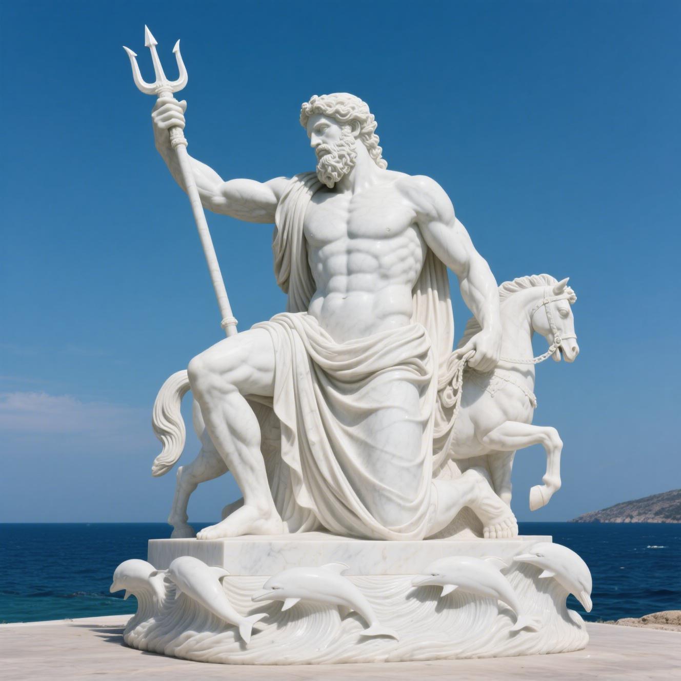 male stone sculpture