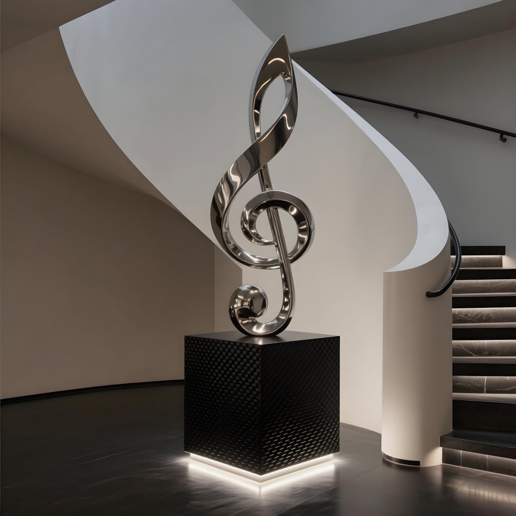 stainless steel sculpture