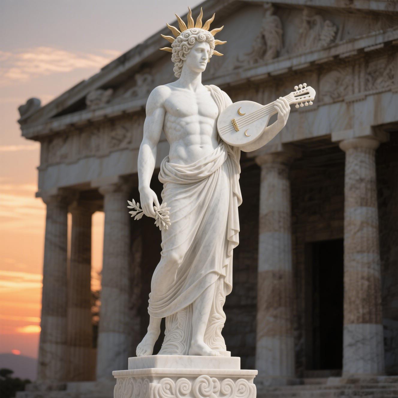 male stone sculpture