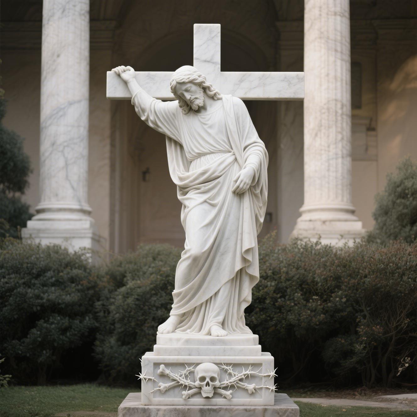 Religious stone carvings
