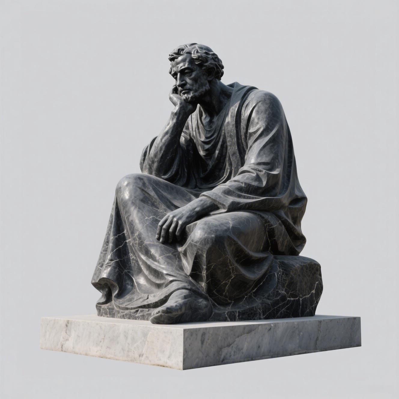 male stone sculpture