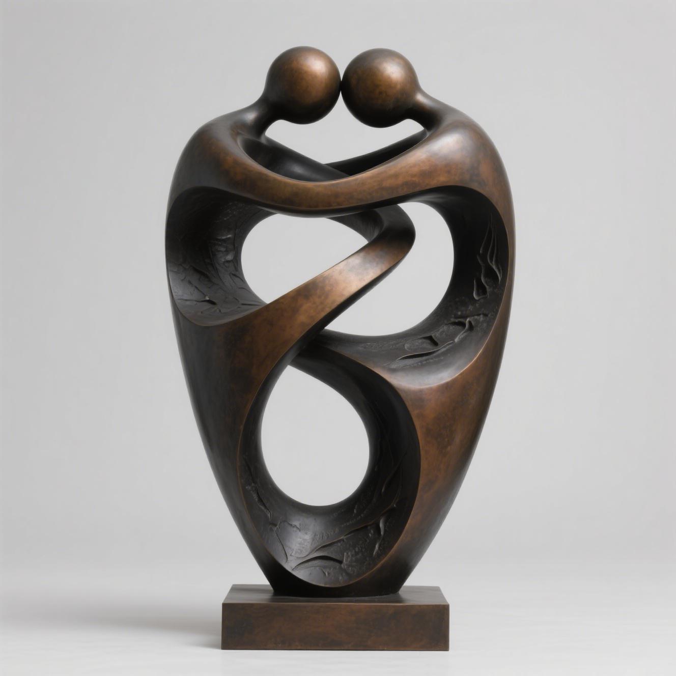 Bronze Abstract Sculpture