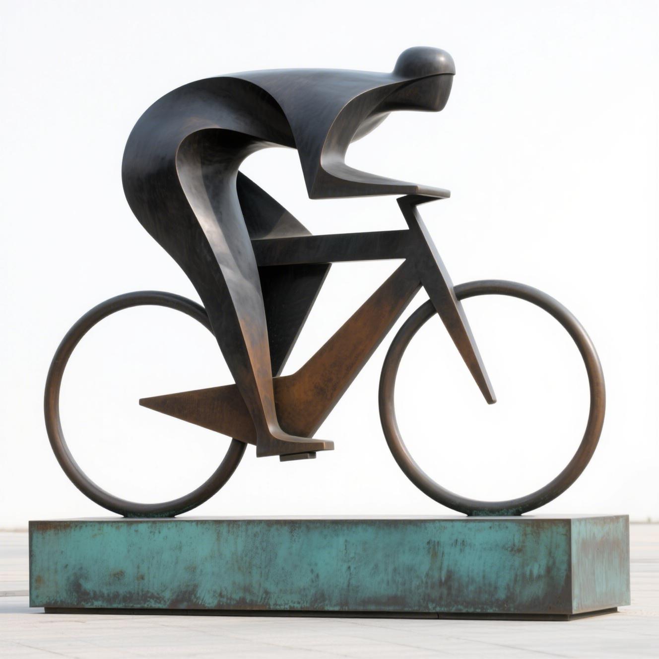 Bronze Abstract Sculpture