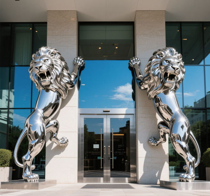stainless steel sculpture