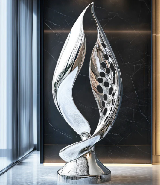 stainless steel sculpture